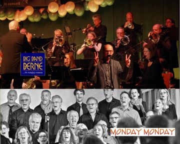 Tickets für Chor MONDAY MONDAY meets BIG BAND BERNE am 28.06.2026 - Karten kaufen
